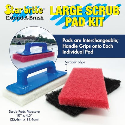 STAR BRITE Large Scrub Pad Kit (042023) - color: Large Scrub Pad Kit