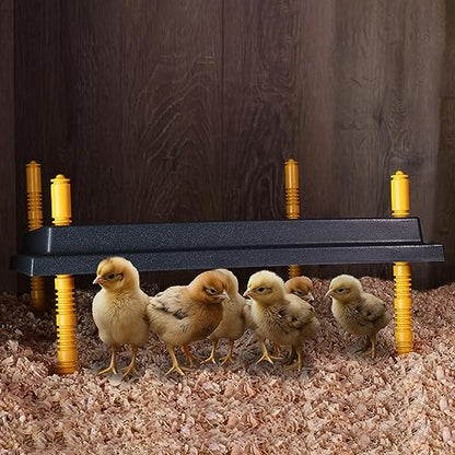 Rural365 Chick Heating Plate Brooder Plate - 10 Inch Brooder Heat Plate for Chicks and Ducklings with Adjustable Height - size: 10 x 10 Inch