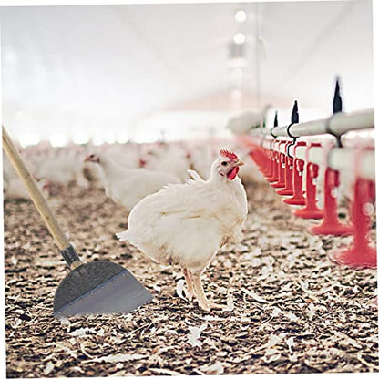Heavy Duty Steel Fowl Manure Shovel Replacement Shovel Head Multi-Purpose Cleaning Tool - size: 30X27X2.5cm