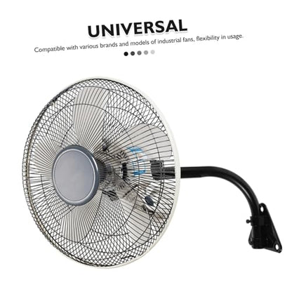 Fan Wall Mounting Kit Heavy Duty Support Bracket for Industrial Fans Compatibility for Easy Installation Work Areas and Home Use