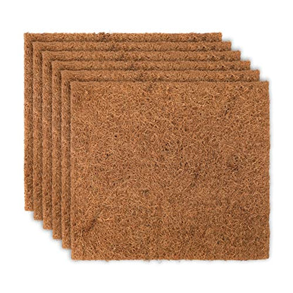Chicken Nest Pad, 33 x 33 cm Washable Plastic Chicken Nest Box Liner,Chicken Nest Box,Chicken Nest Box Plastic Mat, Chicken Coop Bedding Liners Mat Laying Hen Nesting Box Pads for Hen Laying(6pcs) - color: 6pcs