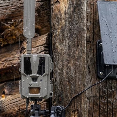 Barn Owl RangeCam Cellular Security Camera System – Off-Grid Monitoring with Solar Power, No WiFi, Works on All U.S. Networks – Farm, Ranch & Property Surveillance (RangeCam 2) - style: RangeCam 2