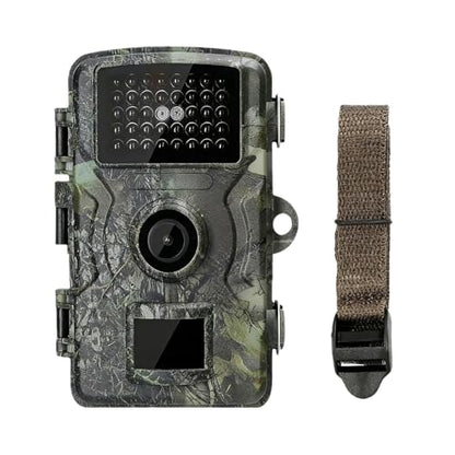 Camera with Night Vision IP66 Waterproof, 1080P 0.8S Trigger Motion Activated Trail Cameras for Outdoor Scouting Wildlife Monitoring, Black