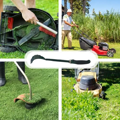 Mower Deck Scraper with Ergonomic Long Handle, Efficient Mower Deck Cleaning Tool, Long Handle Lawnmower Deck Scraper, Mower Cleaning Tool for Maintenance Cleaning Lawnmower