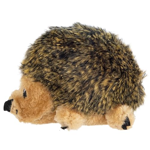 Outward Hound Hedgehogz Stuffed Dog Toy – Soft Plush Hedgehog, Squeaks, 6" x 4" x 4.5" - size: Small (Pack of 1)
