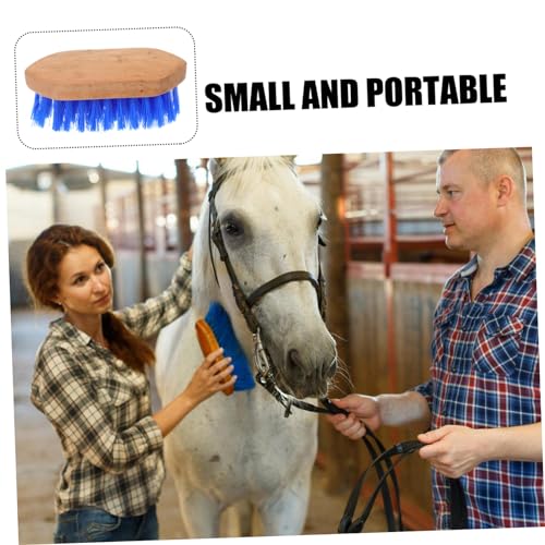 GANAZONO Livestock Grooming Brush Horse Comb for Body Cleaning and Grooming Ergonomic Handle for Easy Use Multi-functional Pet Hairbrush Cattle and Donkeys