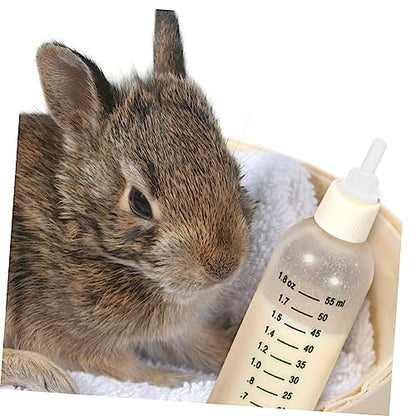 40pcs Silicone Pet Nurser Nipples Replacement Pacifiers for Small Animals for Rabbits and Chinchillas Soft and Safe Feeding Accessories