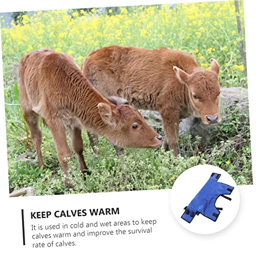 Levemolo Waterproof Coat for Cold Weather Thickened Insulated Vest Belly Wrap Warm Apparel for Calves Windproof and Cold Prevention