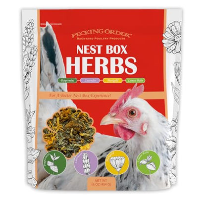 Nest Box Herbs for Chicken Coop Nesting Boxes - 1 LB