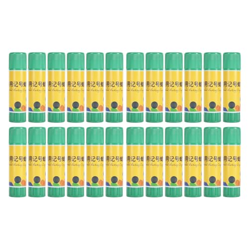 24PCS Livestock Marker, Safe Pig Sheep Cow Cattle Marking Crayon, Durable ABS Material with Wax Core, Veterinary Livestock Paint Crayon for Farming Breeding Vaccination Identificat (Green) - color: Green