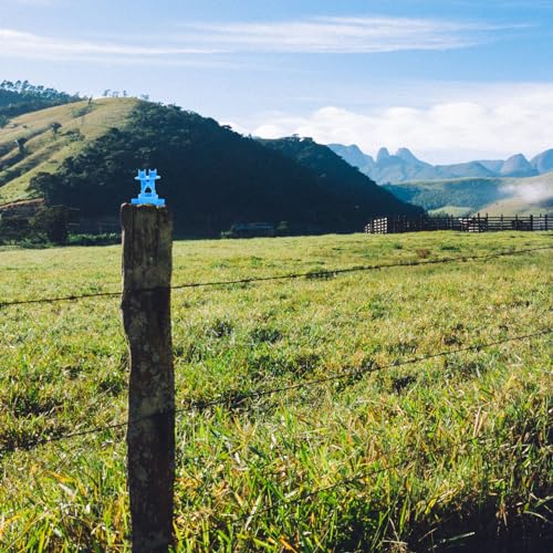 BESPORTBLE 50pcs Electric Fence Insulators High Strength Lightweight Fencing Accessories for Livestock Excellent Insulation Weather Resistance