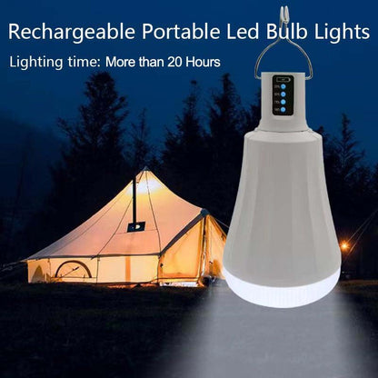 Solar Rechargeable Light Bulbs Indoor，Chicken Coop Light, Camping Accessories, Solar Light Bulbs for Outside Waterproof, Luces Lolares para Interioresent, Night Fishing Emergency Lights