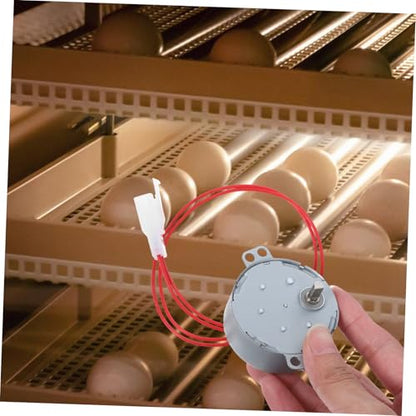 Mikikit 110v Egg Incubator Motor Replacement Slow Rotating Motor Kitten Incubator Parts
