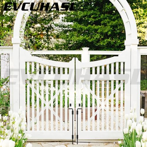 36" Cane Bolt Gate Drop Rod Heavy Duty Stopper Hardware, Gate Ground Latch for Wood Metal Vinyl Gates Doors, Gate Drop Pin for Holding Gate to The Ground, Black Finish-1 Pack - size: 36 Inch
