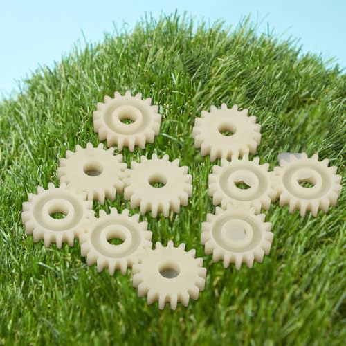 iplusmile 10Pcs Incubator Gears 0.90 Inch Egg Turner Motor Replacement Parts for Poultry Farming Equipment Diy Egg Hatcher Repair Accessories
