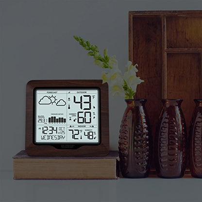 La Crosse Technology 308-1417BL Backlight Wireless Forecast Station with Pressure