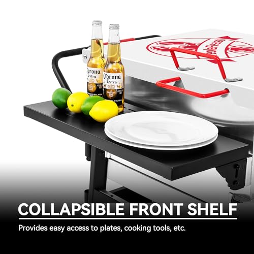 Creole Feast CFB1001A 90 QT Crawfish Boiler, Outdoor Single Sack Propane Gas Cooker with Folding Cylinder Mounting Bracket and Stirring Paddle for Seafood & Crawfish Season, Black - size: 90 quart