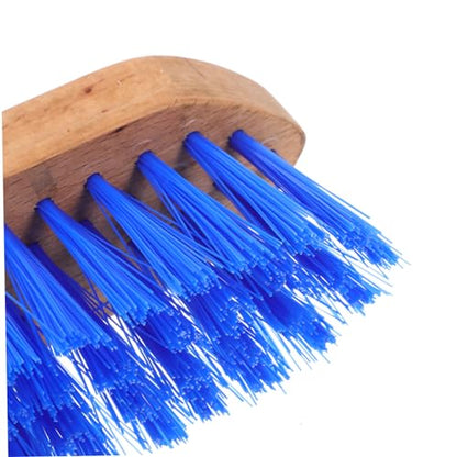 Horse Grooming Brush for Cattle and Horses Hard Bristle Cleaning Tool for Removing Dirt Mud and Loose Hair Comfortable Handle Design for Grooming and Massaging
