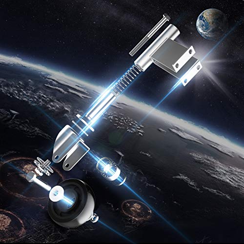 Spring Loaded Gate Casters 4” Heavy Duty Gate Caster Wheels with Hardware 330 Lbs Load Capacity - style: 4 Inch