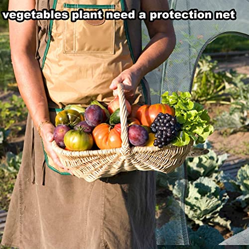 Pop up Gardening Net Cover,36x36x39 inch Pack of 2,Pest Guard Cover for Vegetables Fruits Durable Plant Gardening Net, Pop-Up Chicken Pen for Small Animals Outdoor Run and Pet Enclosure - size: 36x36x39 inches
