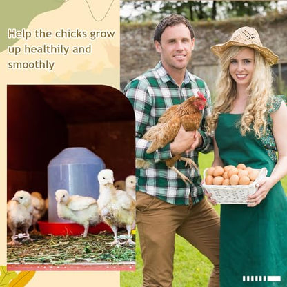 Patelai 100 Sets Baby Chick Leg Bands Splay Hobbles Brace Adjustable Poultry Leg Bands for Newborn Chick Bird Ducks of 1 to 3 Days Newly Hatched