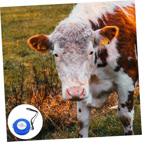 Animal Measuring Tape 2.5m for Cattle Goat Pig Livestock Weight and Girth Tape Measure Tool Veterinary Elastic for Accurate Farm Animal Measurement Style