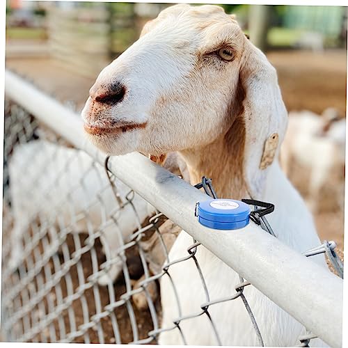 COHEALI Goat Measuring Tape Animal Weight Measuring Tape Acrylic Durable Pig Cattle Body Waist Measurement Tool Portable 2.95 Inch Blue