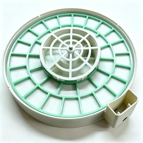 Quail Egg Turner Accessory for Kebonnix incubators – Holds 35 Quail Eggs, Automatic Rotating Tray Replacement (Red) - color: Red