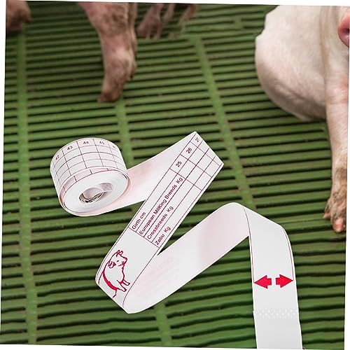 BESPORTBLE Cattle Show Supplies Horse Tape Measure Weight for Farm Use Accurate Animal Identification