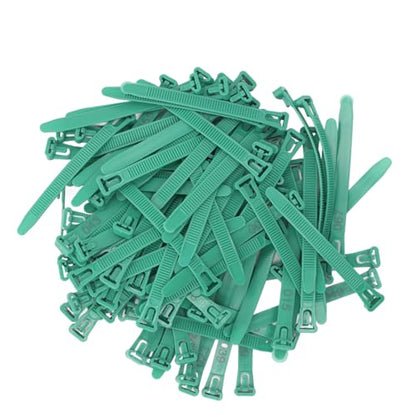 Semme Reusable Chicken Leg Bands Numbered 100 for Easy Poultry Identification Ideal for Ducks Chicks Pigeons Geese (Green) (Green) - color: Green