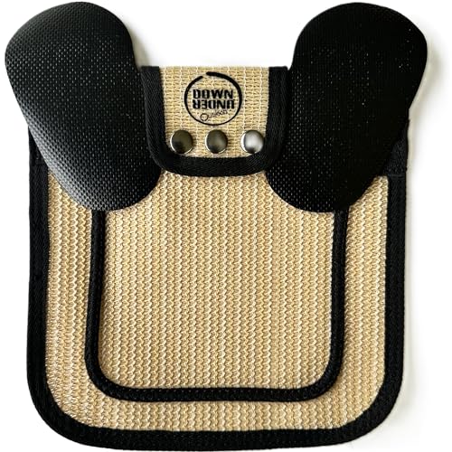 DOWN UNDER OUTDOORS Medium-Large Chicken Saddle with Adjustable Straps, Chicken Apron, Poultry Saver, Pet Supplies, Including Shoulder Cover (Sand Mesh)… - color: Sand Mesh
