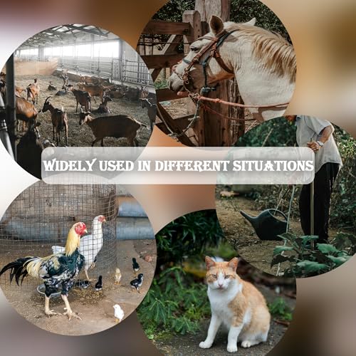 LUSTERING Chicken Poop Scooper, Chicken Coop Accessories, Detachable Chicken Poop Cleaning Tools,Chicken Accessories Poop Shovel for Chicken Coop Cleaning Supplies,(23 to 43.3inches)(Wooden) - color: Wooden
