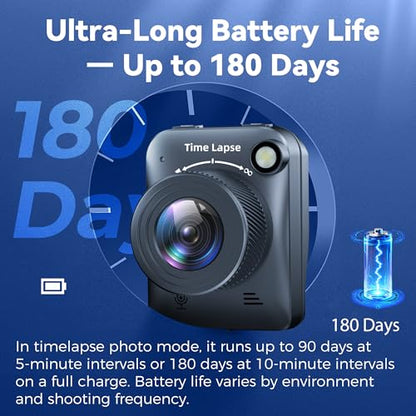 Dsoon Time Lapse Camera, 4K FHD Timelapse Camera Outdoor, Waterproof Level IP66, for Record Outdoor Construction, Weather, Plant, 6 Month Battery Life, 32 GB TF Card Included - style: TL3000