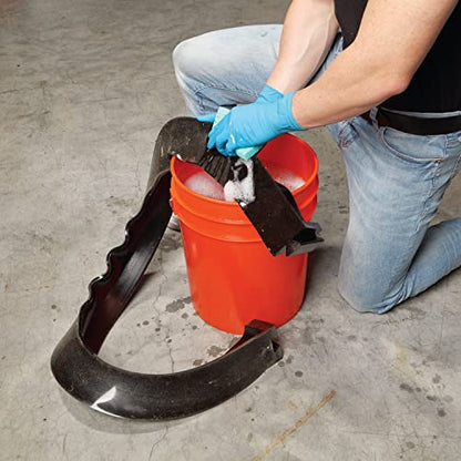 PIG Spill Barrier Dike - 5'L x 3.5"W x 3"H Sections - 2 Pack - Black - PLR267-BK - color: Black