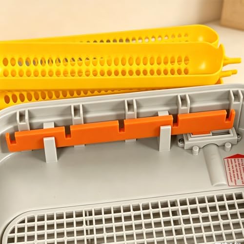 Egg Tray Replacement Part for Maticoopx 30 Incubator – Egg Turning Rack Replacement Part, restores Automatic Egg Turning Function, Easy snap-on Installation (Orange) - color: Orange