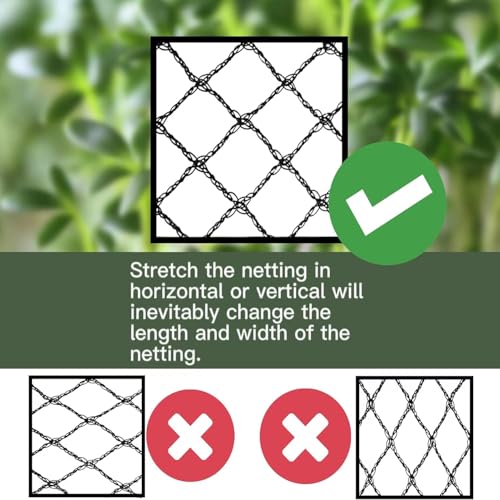 Bird Netting 10x30 Ft, 1/2In Mesh Heavy Duty Garden Netting Pest Barrier for Plants, Fruit Trees, Vegetables, Extra Strong Woven Mesh Netting, Animal Fencing Against Birds, Deer, Poultry - size: 10x30FT