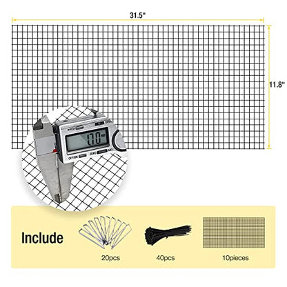 Aivituvin Chicken Coop Chicken Wire Netting Barrier Poultry Fence Keep Your Flock Safe from Predators