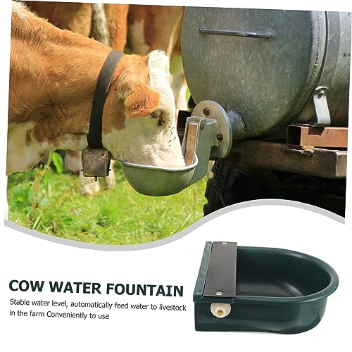 Automatic Cow Water Bowl Float Valve Livestock Waterer for Cattle and Horses Sturdy Automatic Water Feeder Level Control 1-Piece Design