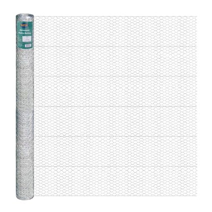 20GA Galvanized Hexagonal Poultry Netting Chicken Wire 72 inches x 50 feet x 1 inch Mesh - size: 72"x50'