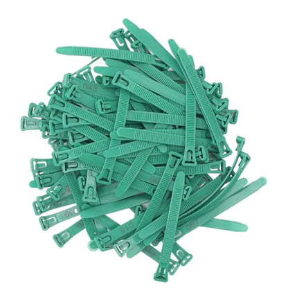 Semme Reusable Chicken Leg Bands Numbered 100 for Easy Poultry Identification Ideal for Ducks Chicks Pigeons Geese (Green) (Green) - color: Green