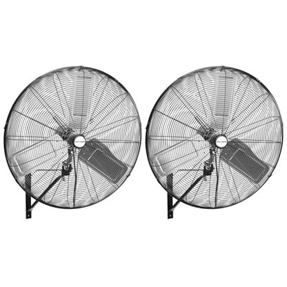 BILT HARD 9500 CFM 30 in. High Velocity Industrial Wall Fan, 3-Speed Wall Mount Oscillating Fan, Heavy Duty Air Circulator for Garage, Commercial, Warehouse, Factory, Workshops and Jobsites, 2 Pack - size: 30 in.