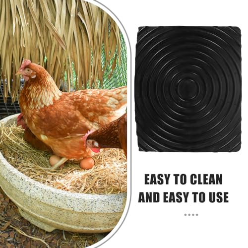 VANZACK Reusable Chicken Nesting Pads Breathable Laying Mats for Coop Nest Box Chick House Easy to Clean Non-Skid Design Keep Eggs