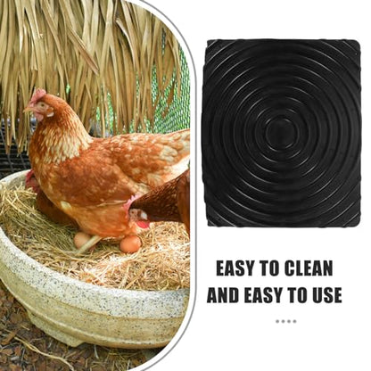 VANZACK Reusable Chicken Nesting Pads Breathable Laying Mats for Coop Nest Box Chick House Easy to Clean Non-Skid Design Keep Eggs