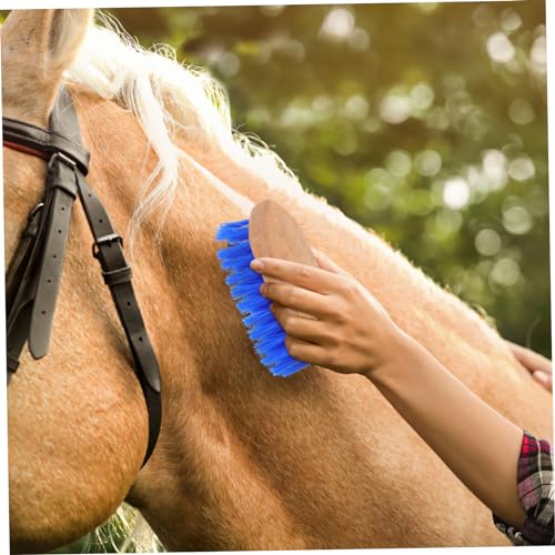 KESYOO Livestock Grooming Brush and Cattle Hard Bristle Design for Cleaning Portable and Lightweight Grooming Tool for