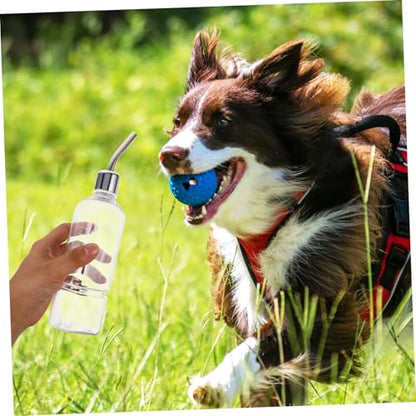 Yardwe Squirrel Pet Drinking Water Feeder Stainless Steel Automatic Dispenser for Small Animals Like Hamster Chinchilla Guinea Pig Easy to Install Leakproof