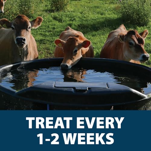 Airmax Stock Tank Defense, Livestock Water Trough Cleaner, Clean Drinking Tanks for Horse, Cattle, Goat & Chicken, Safe & Easy-to-Use Cleaning Tablet Treatment for Farming & Agricultural Use, 24 Tabs - size: 24 Tablets