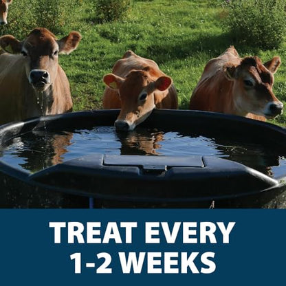 Airmax Stock Tank Defense, Livestock Water Trough Cleaner, Clean Drinking Tanks for Horse, Cattle, Goat & Chicken, Safe & Easy-to-Use Cleaning Tablet Treatment for Farming & Agricultural Use, 24 Tabs - size: 24 Tablets