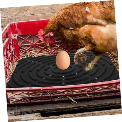 balacoo Washable Silicone Chicken Nesting Pad for Egg Protection Breathable Nesting Box Mat Easy to Clean Chicken Bedding for Hens and Chicks Lightweight and Odorless Design