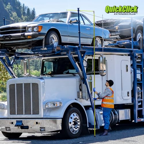 QuickClick Extended Plus™ Load Height Measuring Stick – Measures Up to 20 Feet – Measure Your Load Before You Hit The Road™ - size: Extended Plus - Measures Up To 20'