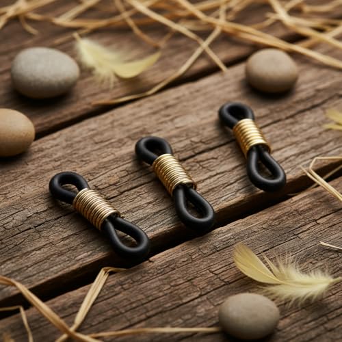 50Pcs Black Adjustable Chicken Leg Bands - Baby Chick Splay Leg Correctors for Poultry/Ducks | Non-Slip Hobble Braces for Spraddle Leg Repair,Poultry Care Supplies, Veterinary Rehabilitation Tools